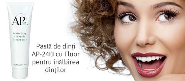 Pastă de dinţi AP-24  NU SKIN - Pentru înălbirea dinţilor