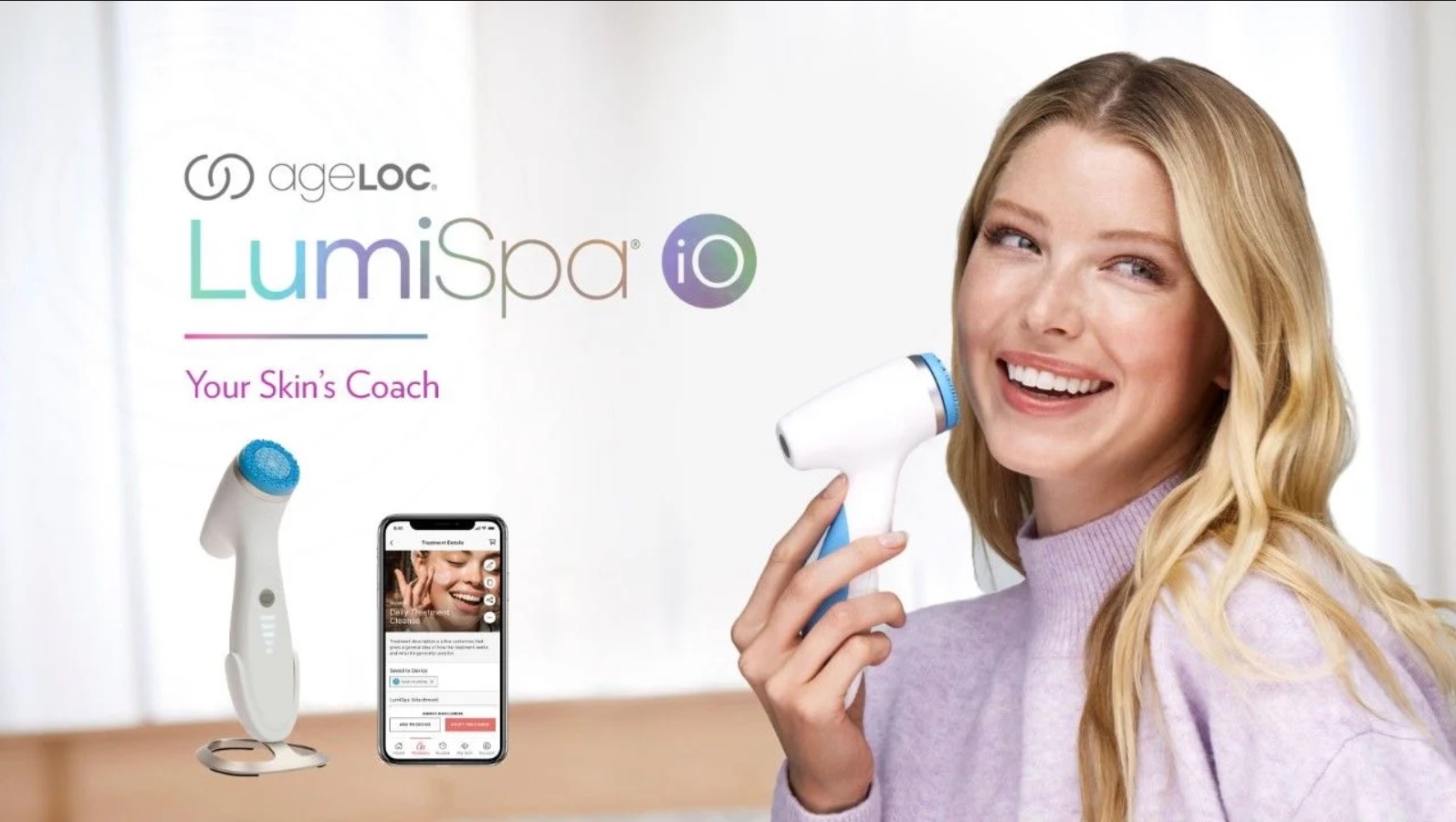 ageLOC LumiSpa iO - Partenerul tău pentru o piele frumoasă si