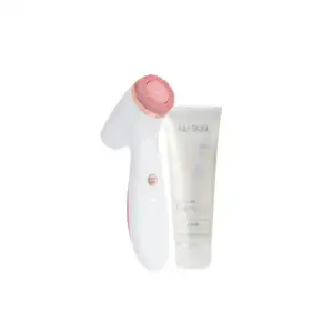 ageLOC LumiSpa iO Roz – dispozitiv inteligent curățare facială pentru ten normal și mixt